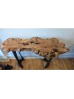 Maple Burl Console Table
